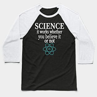 Science Works Baseball T-Shirt